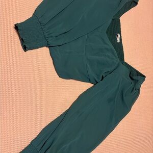 Abercrombie & Fitch Dark Teal Women's Jumpsuit